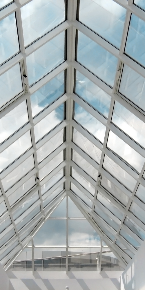 Reinigung einer Photovoltaik-Anlage mit Spezialausrüstung