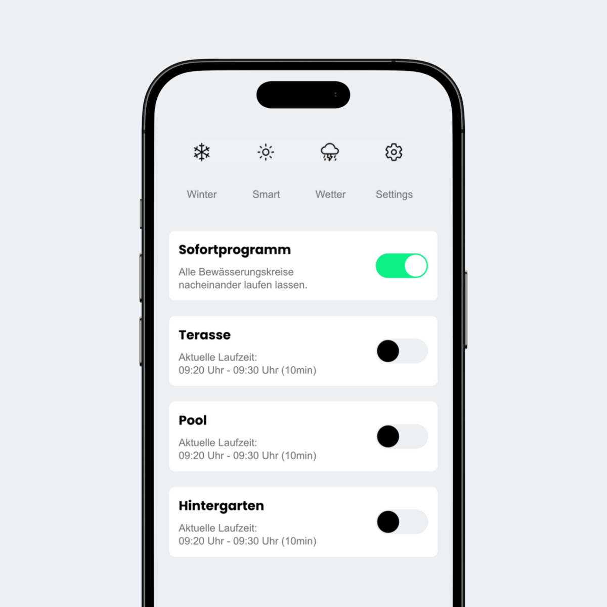 Smart Sprinkler App