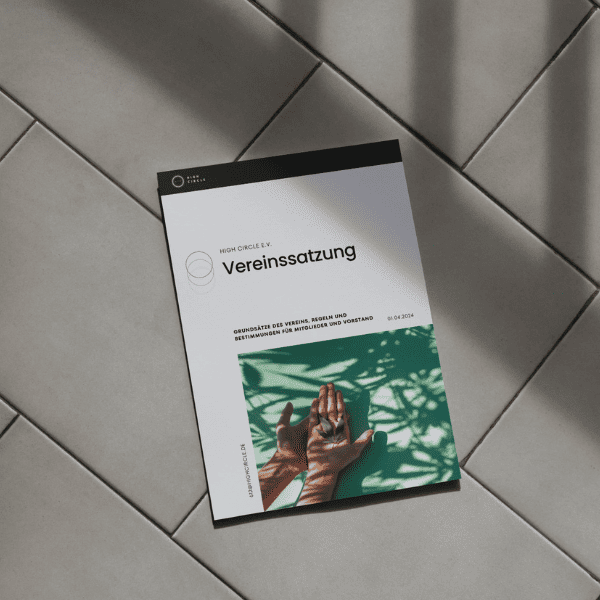 Vereinssatzung im eigenen Markendesign