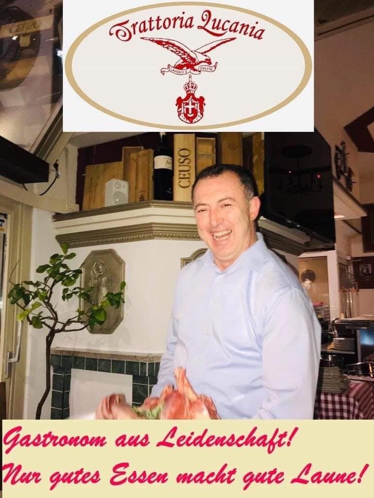 Inhaber Francesco Bellomo im Rrestaurant Trattoria Lucania