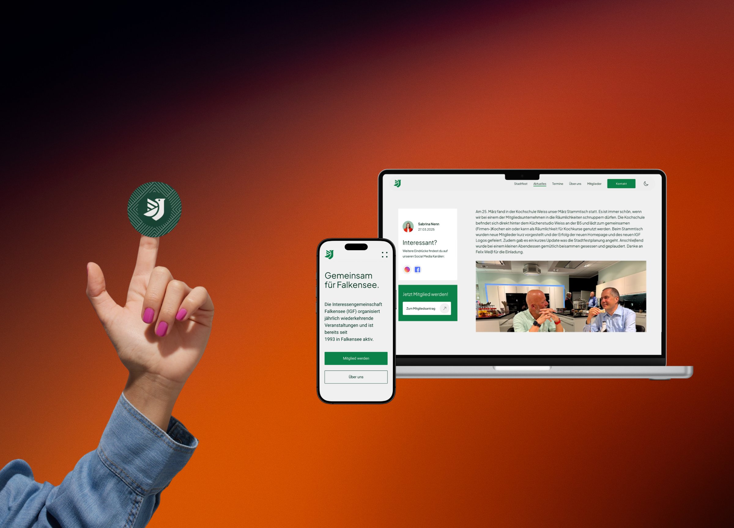 IG Falkensee Branding und Website